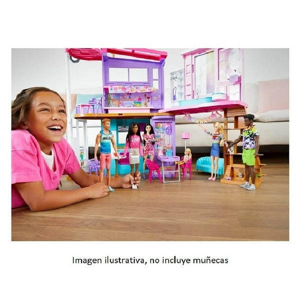 Set de Juego Mattel Barbie Casa de Muñecas Malibú