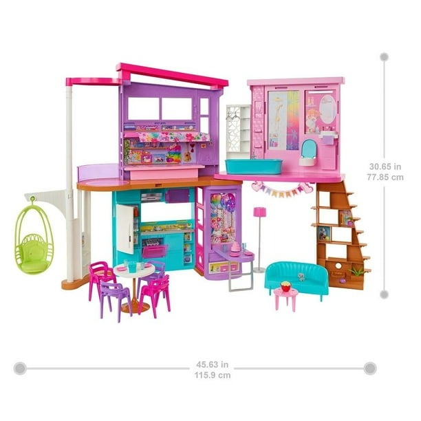 Set de Juego Mattel Barbie Casa de Muñecas Malibú