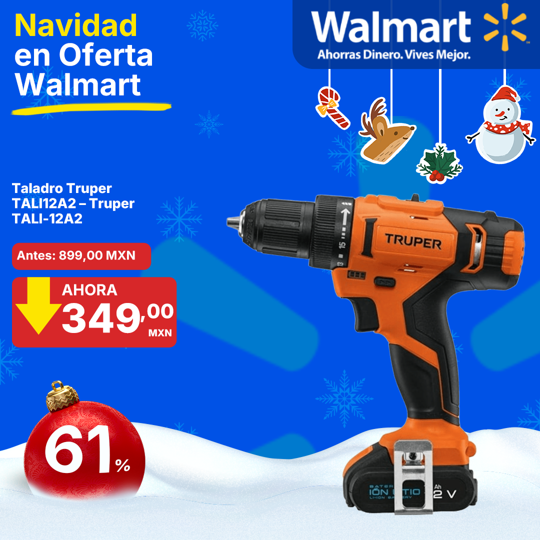 Taladro Truper TALI12A2 – Truper TALI-12A2