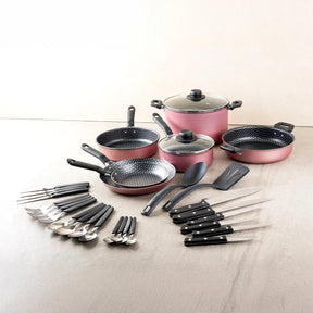 Batería Cocina Ekco 32 Piezas Antiadherente Aluminio
