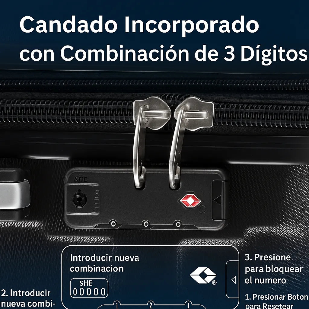 Valijas Valija Mediana Valijas De Viaje Rígida Valijas Medianas Maletas Para Viaje Avion Reforzada Liviana 4 Ruedas 360
