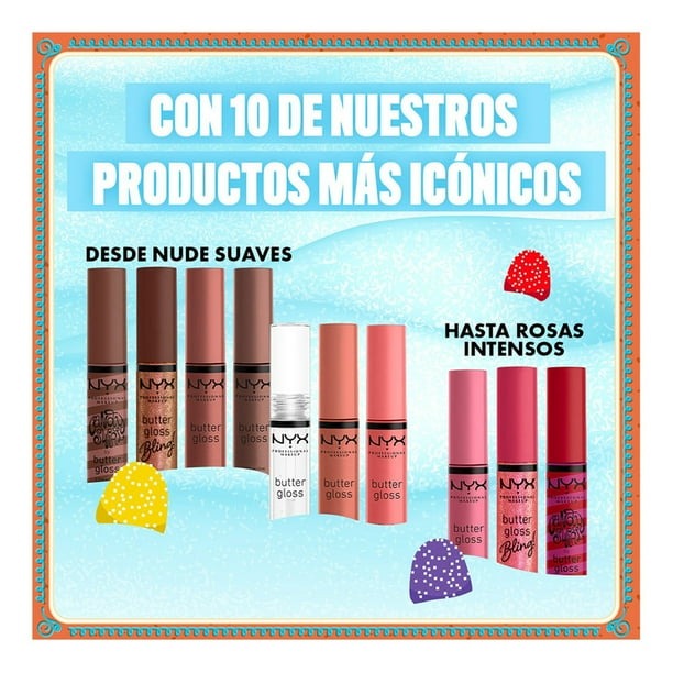 Vault de Brillo Labial Nyx Professional Makeup Ginger Baddie Buttergloss de 8ml