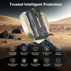 AVAPOW Bateria Para Auto, Paquete de Batería de Arranque Jump de Pico 3000a con Función de Arranque de Fuerza, Caja de Cargador Jump de Litio de 12 V para Motor Diésel de hasta 8l a Gas