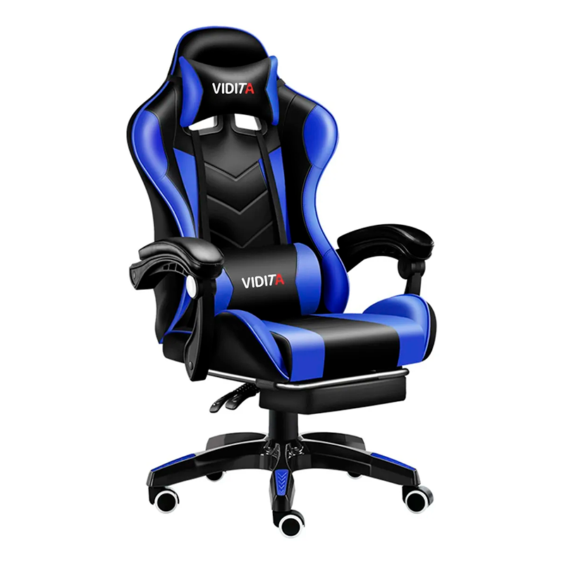 Silla Gamer Vidita Gx2000 Ergonómica Presidencial Reclinable Con Reposapiés Videojuego Pc Profesional