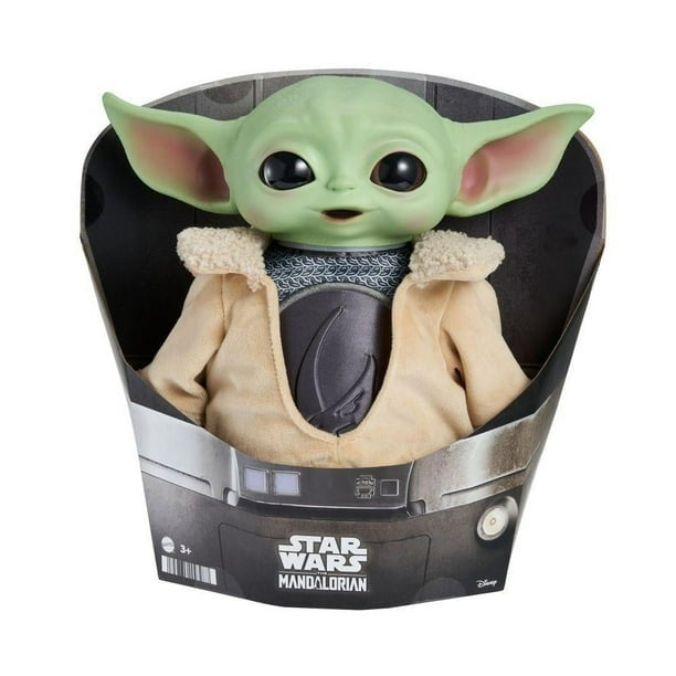 Peluche MATTEL Star Wars Grogu con Armadura Beskar