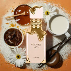 Perfume Lattafa Eclaire EDP en aerosol, 100 ml, para mujer