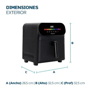 Freidora De Aire Digital 6L Philco FR256PHP