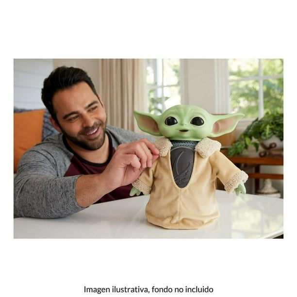 Peluche MATTEL Star Wars Grogu con Armadura Beskar